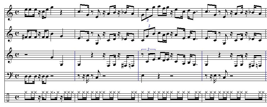 Capture partition importée Mario Bros_050313.JPG