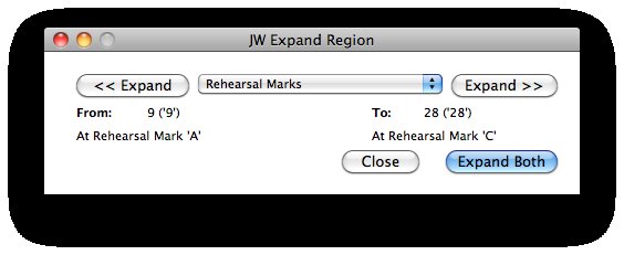 Boîte de dialogue du plug-in