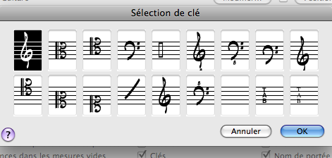 liste des clés &quot;Jazz&quot; suite à changement Maestro - Jazz par défaut